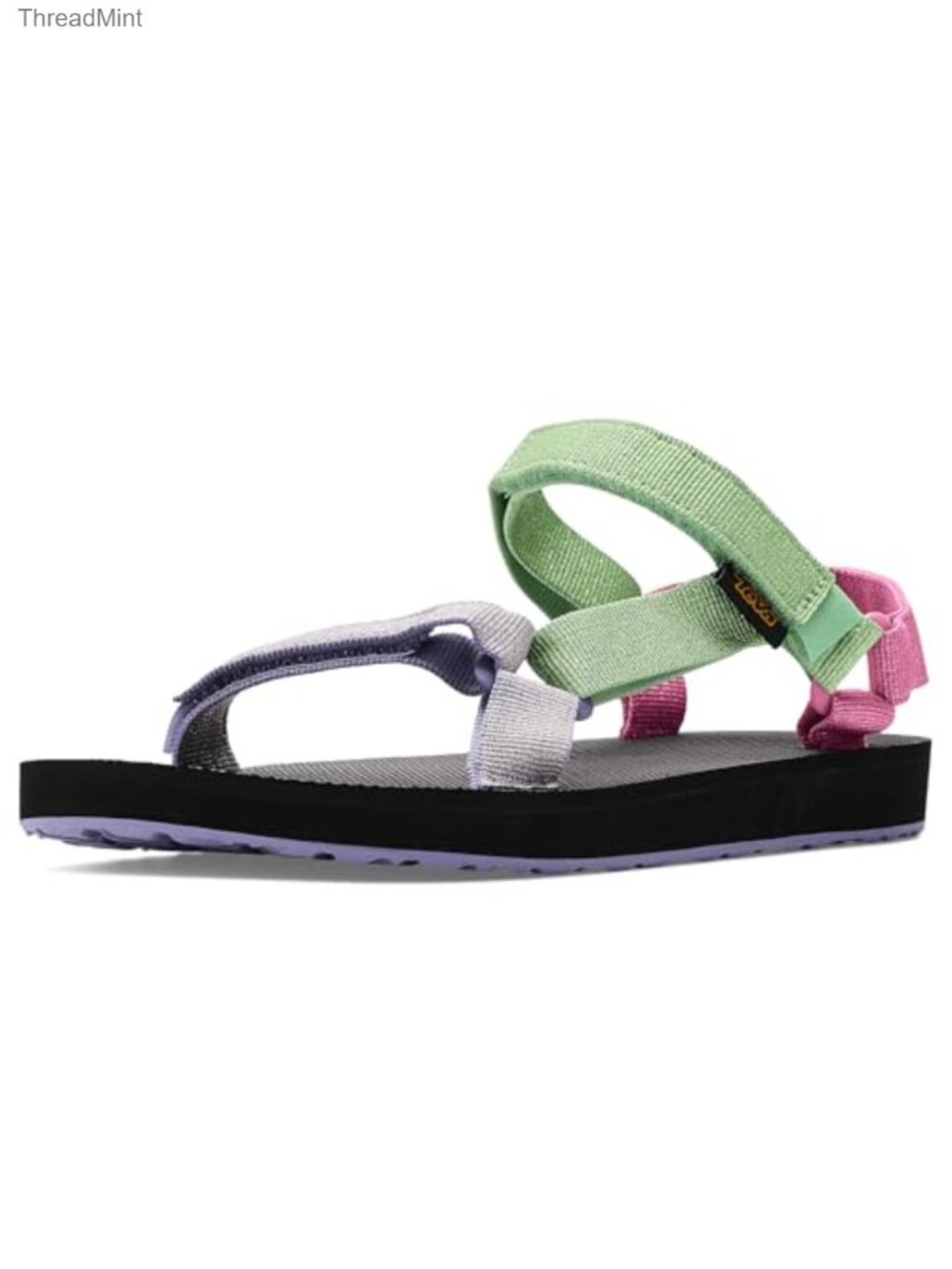Girls Athletic Sport Sandals Quick-Dry Repreve Polyester Adjustable Hook & Loop